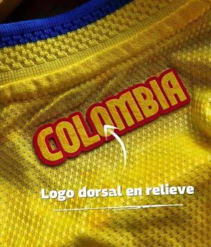 Camiseta Oficial Selección Colombia 🇨🇴 Versión Jugador 1:1