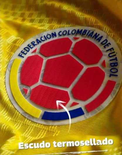 Camiseta Oficial Selección Colombia 🇨🇴 Versión Jugador 1:1