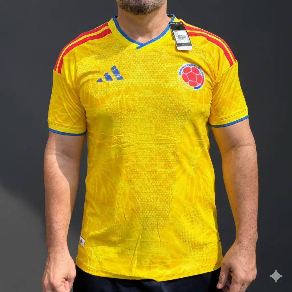 Camiseta Oficial Selección Colombia 🇨🇴 Versión Jugador 1:1